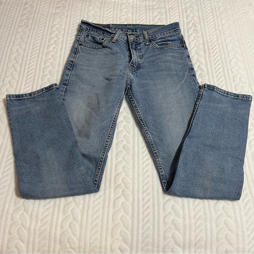 💗 Levi - Women’s Denim Straight Mid‎ Rise Jeans